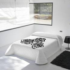 Polyester - Svarta Sängkläder Devota & Lomba Sängöverdrag Påslakan Svart, Vit