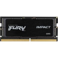 SO-DIMM DDR5 RAM minnen Kingston Fury Impact Black SO-DIMM DDR5 5600MHz 2x16GB (KF556S40IBK2-32)