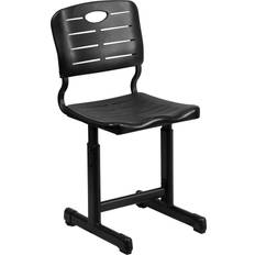 Flash Furniture möbler justerbar höjd student stol piedestalram, metallstål, säte