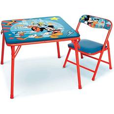 Disney Junior Mickey Mouse Jr. Activity Table Set with 1 Chair