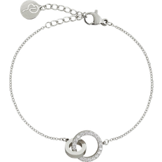 Edblad Smycken Edblad Eternal Orbit Bracelet Steel -Silver/Diamonds