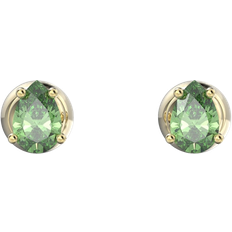 Swarovski Örhängen Swarovski Stilla Stud Earrings - Gold/Green