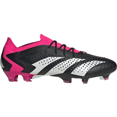 Adidas 38 - Dam Fotbollsskor adidas Predator Accuracy.1 Low Firm Ground - Core Black/Cloud White/Team Shock Pink 2