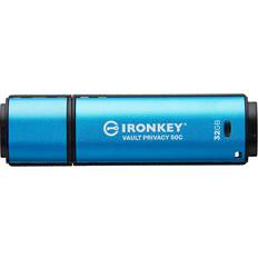 32 GB - USB 3.2 (Gen 1) - USB Type-C USB-minnen Kingston IronKey Vault Privacy 50C 32GB Type-C