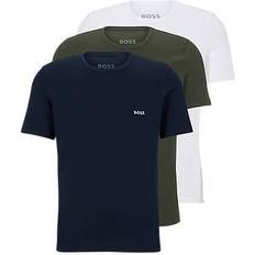 HUGO BOSS Undershirt 3-pack - Blue/Green/White