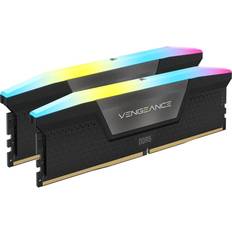 Corsair 32 GB - 4800 MHz - DDR5 RAM minnen Corsair Vengeance RGB DDR5 4800MHz 2x16GB (CMH32GX5M2B6400C32)