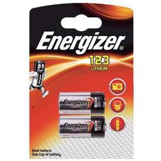 Batterier Batterier & Laddbart Energizer 123 2-pack