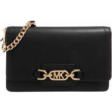 Kortfack - Svarta Axelremsväskor Michael Kors Heather Extra-Small Crossbody Bag - Black