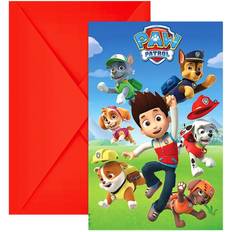 Paw Patrol Cards & Invitations The Movie 6pcs