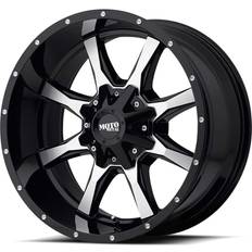 Moto Metal Machined Gloss Black MO970 8x17 5/114.3 ET40 CB72.60