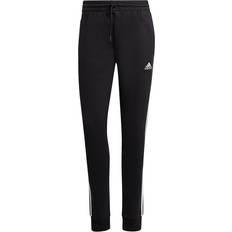 Adidas Dam Byxor adidas Womens 3-Stripes Pants Slim - Black