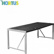 Hortus Hortus havebord H-model grundmalet/galv.