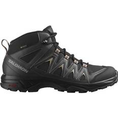 Salomon 39 ½ - Herr Trekkingskor Salomon X Braze Mid GTX M - Black Phantom/Vintage Khaki