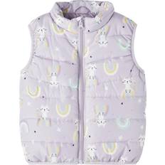 98 Västar Name It Puff Vest - Orchid Petal