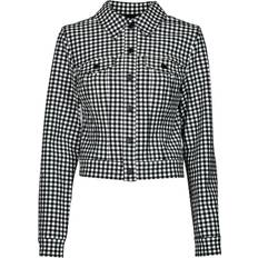 Guess Gingham Check Jacket