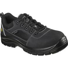 Skechers 46 Snörkängor Skechers Herr Trophus industrisko, Svart Svart