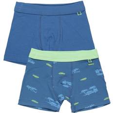 Sanetta Boxershorts Sanetta Dubbelpack shorts för pojkar (2-pack) Ocean