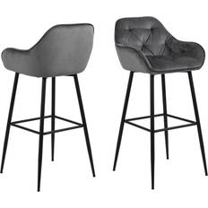 AC Design Furniture Brooke Dark Gray Barstol 104cm 2st