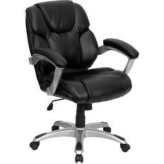 Flash Furniture Mid-Back Black Office Chair