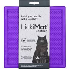 LickiMat Cat Soother Purple 20X20Cm