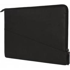 Decoded Macbook 15" Sleeve Waxed Leather Sleeve Svart