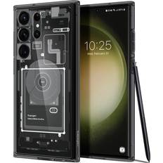 Samsung Galaxy S23 Ultra Mobilskal Spigen Ultra Hybrid Zero One Case for Galaxy S23 Ultra