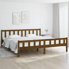 vidaXL Bed Frame Honey