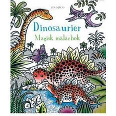 Kreativitet & Pyssel Dinosaurier magisk målarbok