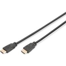 Digitus HDMI-kablar Digitus HDMI premium höghastighetsanslutningskabel, A st/st, 2,0 Ultra