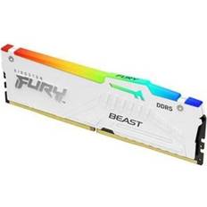 Kingston DDR5 RAM minnen Kingston Fury Beast RGB White DDR5 6000MHz 2x16GB (KF560C36BWEAK2-32)