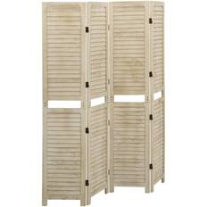 vidaXL 4-Panel Room Divider