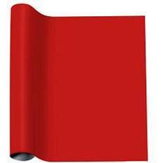 plottiX PremiumFlock Aufbügelfolie rot Flock-Folie 32,0 x 50,0 cm, 1 Rolle