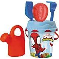 Smoby Plastleksaker Sandleksaker Smoby Wiaderko with accessories 17 cm Spidey [Levering: 4-5 dage]