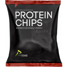 Vegetarisk Snacks Purepower Protein Chips Barbecue 20g