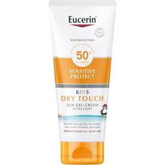 Eucerin SPF Solskydd & Brun utan sol Eucerin Sensitive Protect Kids Dry Touch SPF50+ 200ml