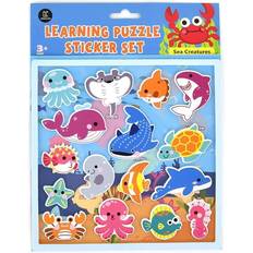 Robetoy Plastleksaker Kreativitet & Pyssel Robetoy Stickers Learning Puzzle, Ocean