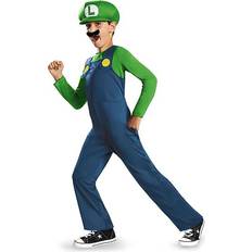 Byxor - Grön Maskeradkläder Disguise Super Mario Luigi Barn Maskeraddräkt