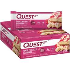 Vitamin D Bars Quest Nutrition White Chocolate Raspberry Protein Bars 12 st