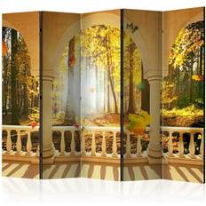 Gröna Rumsavdelare Arkiio Dream About Autumnal Forest II Rumsavdelare 225x172cm
