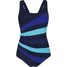 46 - Dam Badkläder Abecita Action Swimsuit - Marine/Blue