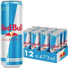 Red Bull Sockerfritt Sport- & Energidrycker Red Bull 12x Energidryck, 473 ml