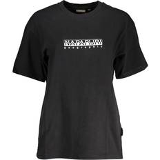 Napapijri Dam Överdelar Napapijri Women's Cotton T-shirt - Black