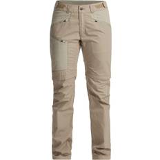 34 - Herr Byxor & Shorts Lundhags Tived Zip-off Hiking Pants Men - Sand