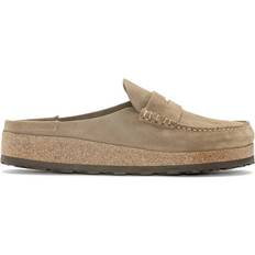 Birkenstock Utetofflor Birkenstock Naples Suede Leather - Taupe