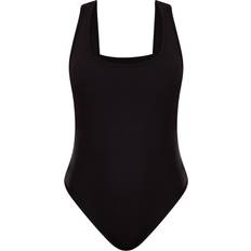 PrettyLittleThing Shapewear & Underplagg PrettyLittleThing Basic Racer Back Bodysuit - Black