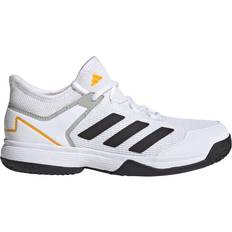 Adidas Inomhusskor Barnskor adidas Kid's Ubersonic 4 - Cloud White/Core Black/Solar Gold