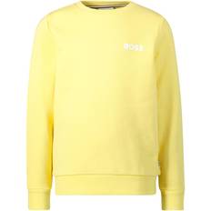 Hugo Boss Sweatshirts Barnkläder HUGO BOSS Kids Yellow Sweatshirt for