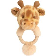 Keel Toys Skallror Keel Toys huggy giraffe baby ring rattle