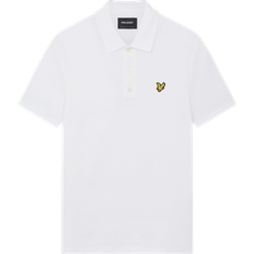 Herr - M - Vita Överdelar Lyle & Scott Plain Polo Shirt - White