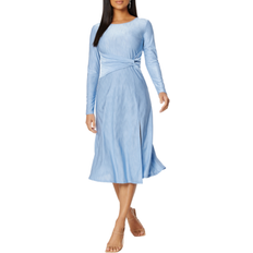 Bubbleroom Meniva Midi Dress - Dusty Blue